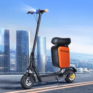 Mankeel Multi-functional Scooter Seat compatible with No.085 Xiaomi M365, S1, Pro Electric Scooters, Thickened Soft Cushion with 10L Storage Bag Attachment Original PartsSeat & Bag Attachment Original Parts