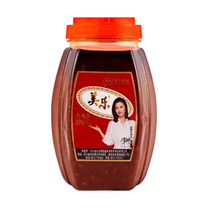MEILE Spicy Chili Sauce 1000g - Authentic Sichuan Flavor, Extra Hot Seasoning for Noodles, Dumplings, and Stir-fries