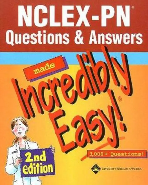 USED Book - Nclex-pn Questions & Answers Made Incredibly Easy!: 3,000 + questions! (Incredibly Easy Series) by Springhouse (Paperback) - english