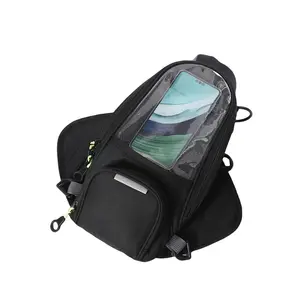 Motorcycle Tank Bag, Motorcycle Rider Bag, Outdoor Multi-Functional Bag, Universal Tank Navigation Bag, Rainproof Protection for Long Rides