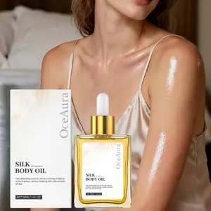 Silk Soft Body Oil, Body Care, Refreshing Moisturizing, Non-Greasy, Skin-Friendly Massage, Dry Skin, Long-Lasting Hydration, Moroccan Oil, Sweet Almond Oil, Jojoba Oil