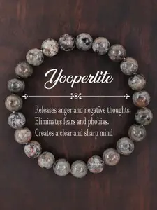 Healing Crystal Bracelet, Release Anger & Fear, Clear Negative Thoughts, Enhance Mind Clarity, Emotion Balance Stone, Anxiety Relief Jewelry