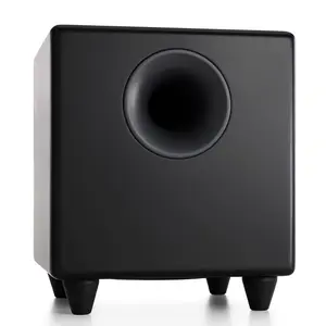 Audioengine S8 8 Inch 250W Down Firing Powered Subwoofer for PC and Home Theater with Wireless Ready and Sleep Mode
