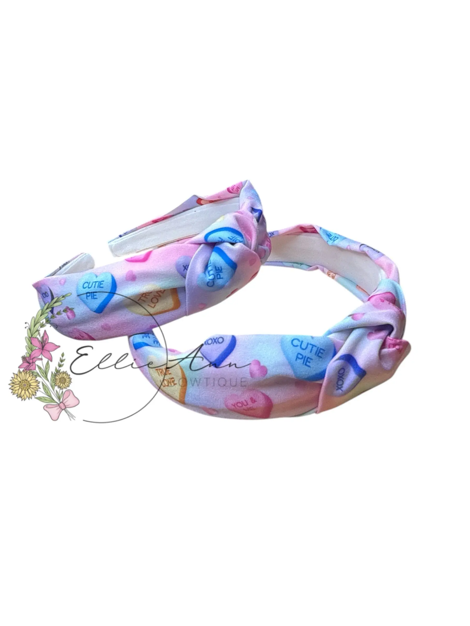 Top Knot Headbands -Valentine’s Day