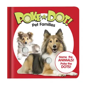 Poke-A-Dot - Pet Families -- Melissa & Doug - Board Book
