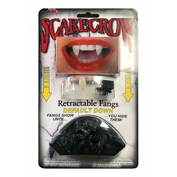 Retractable Fangs: Default Down