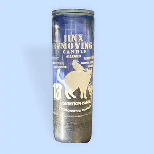 Jinx-Removing Uncrossing Wax Candle, Long Burn Home Fragrance Candle for Home Decor