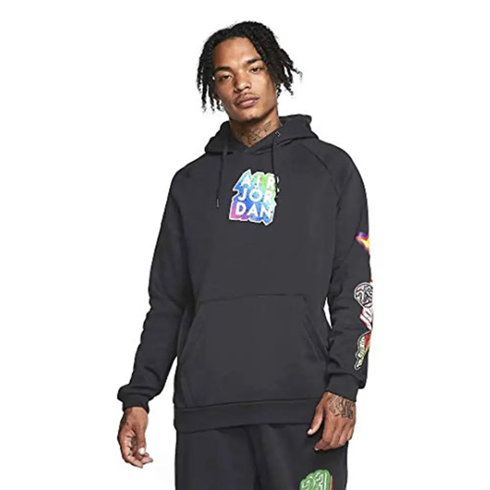 Jordan Jumpman Graphic Hoodie - Mens Casual Sweatshirt, Menswear Active Sports Top