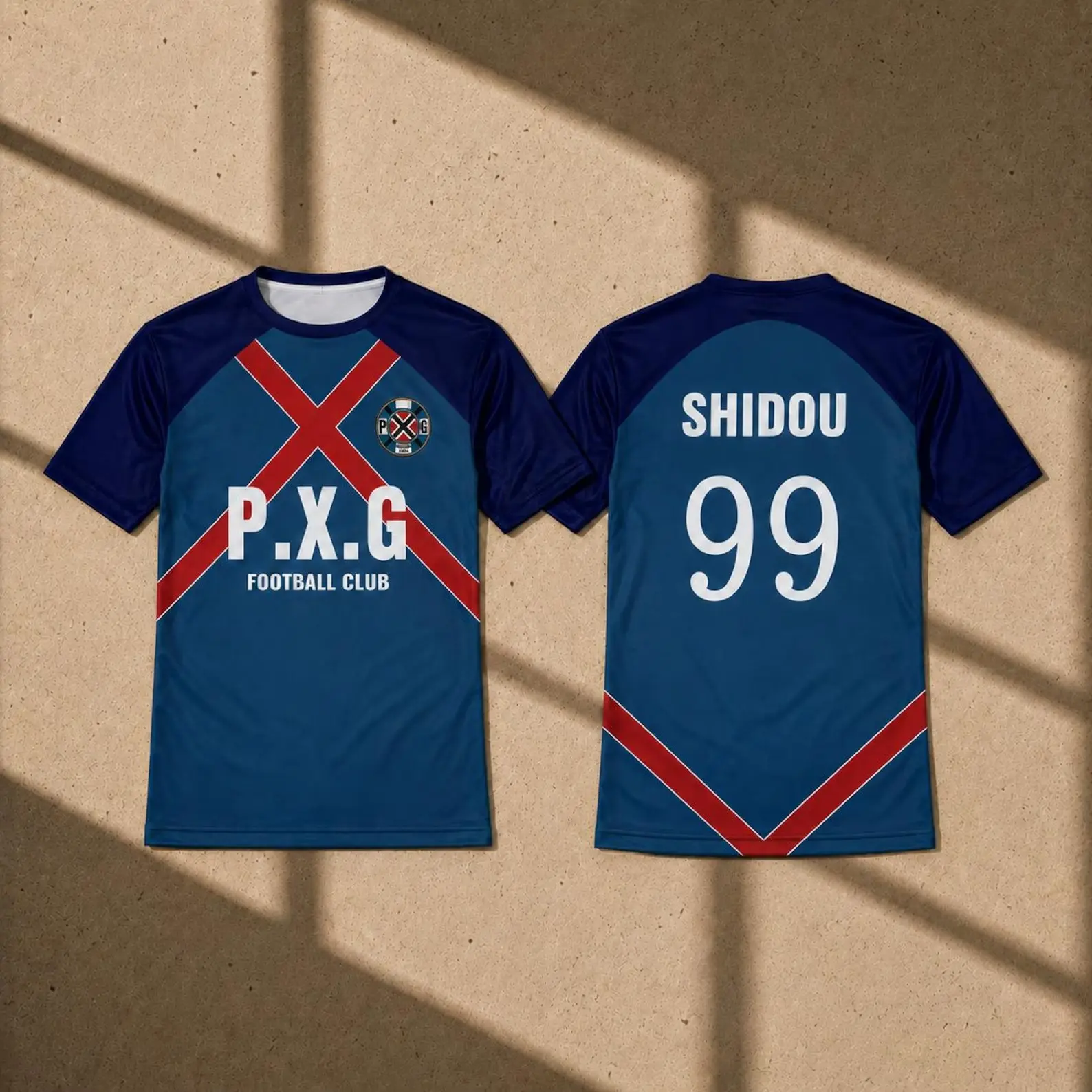 P.X.G Bluelock Uniform Cosplay AOP T-shirt, soccer jersey shirt, Anime Cosplay, Gift for fan