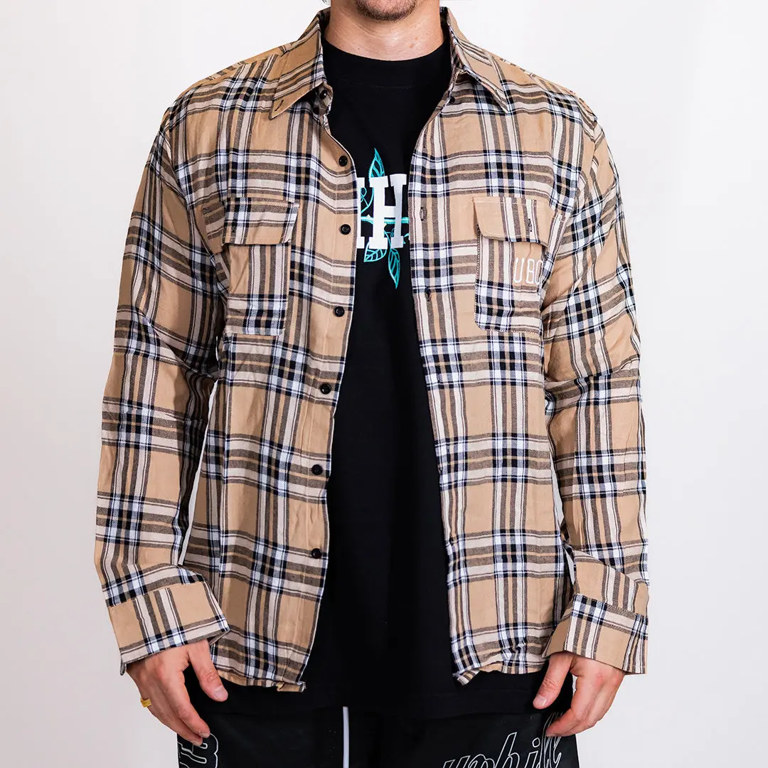 Uphill Flannel Tan