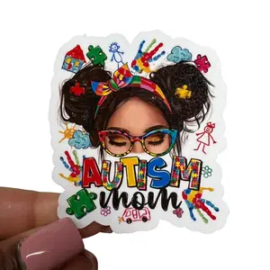 Autism Mom Sticker , sticker, weatherproof sticker,