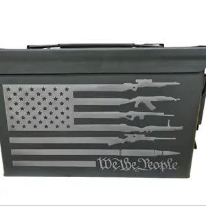 Engraved Ammo Boxes for Safe Storage and Organization
