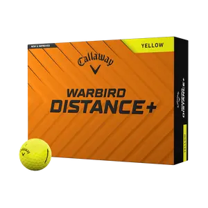 Callaway Golf Warbird Distance+ Yellow Golf Balls