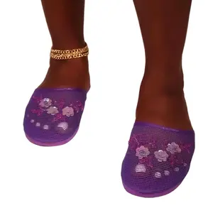 Lavender Chinese Slippers