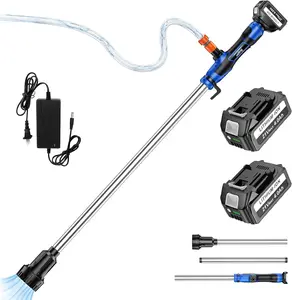 Cordless Stick Water Transfer Pump  3-Stage, 780GPH, 32ft Max Lift, 2x 21V 4000mAh  & Charger, Compatible with Makita 18V, for Garden, Pool,   Anti-Clog Filter & Auto Shutoff