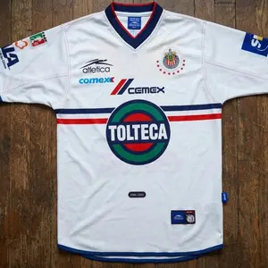[Jersey For Fan] - Chivas De Guadalajara 2001-02 Away Soccer Jersey - Full Print Logo