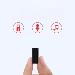 Rechargeable HD Noise-Canceling Mini Recorder, One-Touch Recording, Meeting Note Learning Recorder, Mp3 Music Player, 8GB Storage, Ultra Long Battery Life, Multifunction HD Recorder