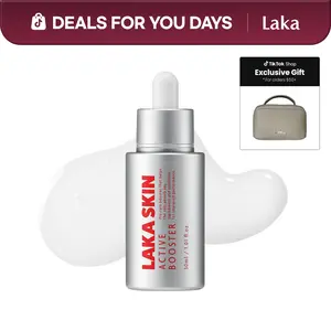 [LAKA SKIN] Active BoosterㅣLiquid Skin BoosterㅣOpens the skin pathway for better absorptionㅣPeptide, Dual PDRNㅣK-Beauty, Korean Skincare