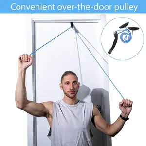 Over-the-Door Shoulder Pulley for Physical Therapy, Promotes Post-Surgery Recovery & Shoulder Pain Relief, Therapist-Approved Fitness Accessory trainer