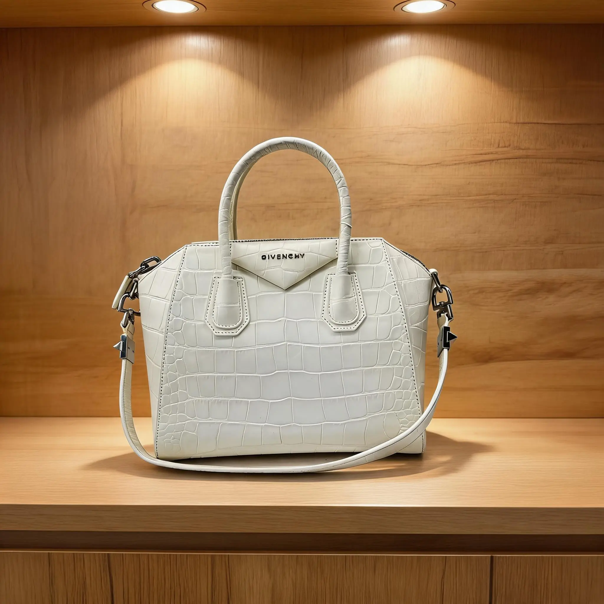 Pre-owned GIVENCHY Leather Shoulder Bag C0708984418
