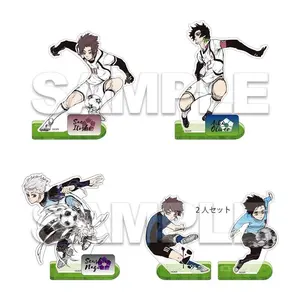 Anime BLUE LOCK Nagi Seishiro Isagi Yoichi Cosplay Acrylic Standing Sign Cartoon Stand Figure Indicative Board Adorn Xmas Gift