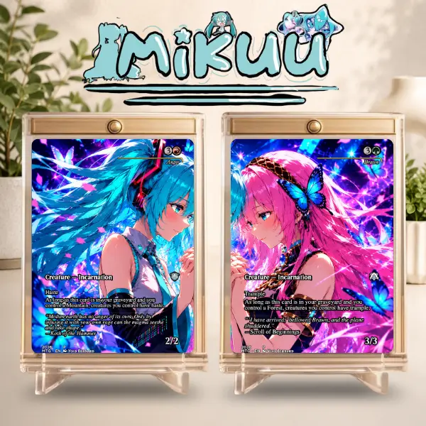 Cyber Idol Anime Custom EDH Proxy Commander Set | 100 Cards + Tokens
