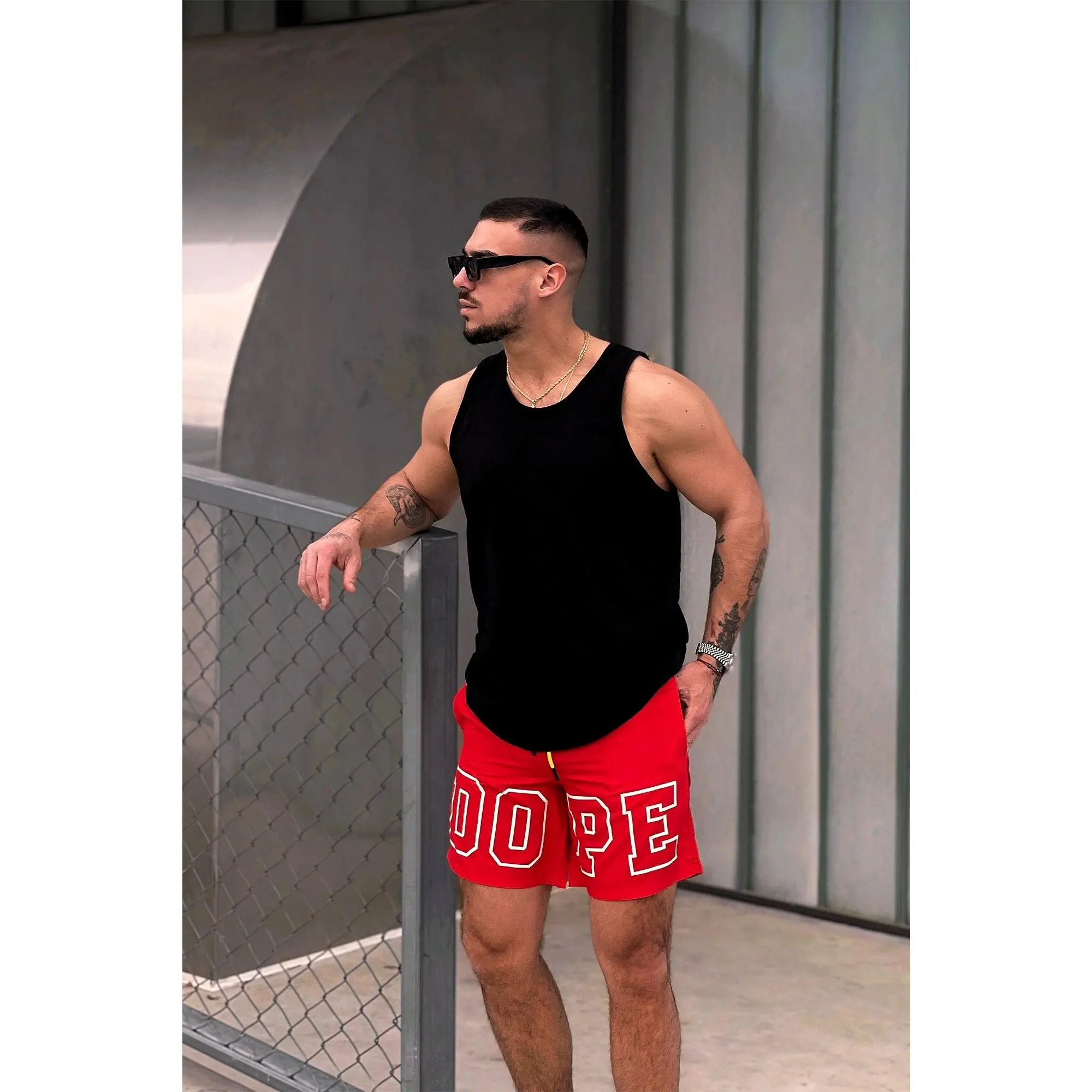 It's Dope Swim Trunk - Red