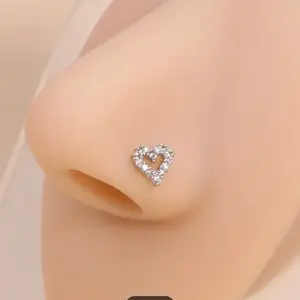 Heart Nose Ring