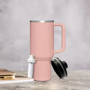 Adapter for Stanley to Cirkul: Use Flavor Cartridges with 40oz Stanley Quencher H2.0 Tumblers | BPA-Free Plastic, Food-Grade Silicone, Leak-Proof