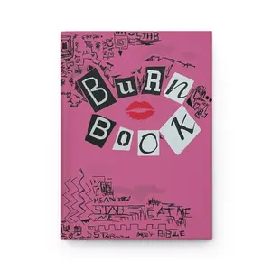 Mean Girls Burn Book Hardcover Journal Matte