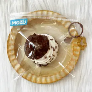 [Classic Squish Texture] taba squishy Choco Puff , Fidgets Toy for Stress Relief & Fun – Perfect for Party, Birthday, Holiday & Christmas Gifts – Silicone Material [100g]