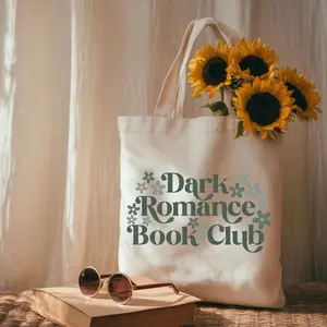 Dark Romance Book Club Tote Bag Cotton Canvas Spicy Bookish Gift