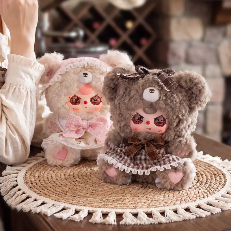 kx09-BABYTHREE Goo-gee goo-gee cute little bear Blind boxes