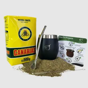 Condor Black gourd and Canarias 1 lb yerba mate bundle