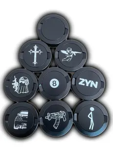 Custom Aluminum Snus Can Waterproof Smell Proof Rubber Sealed Watertight Storage Solution for Discreet Snus Protection