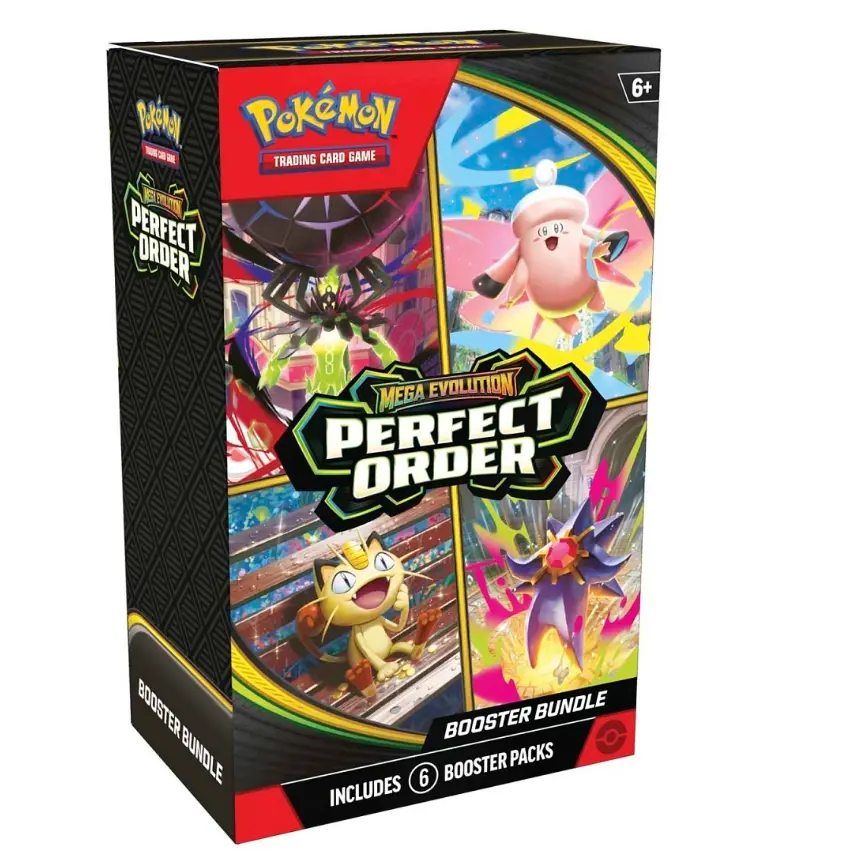 Pokemon Mega Evolution: Perfect Order 6-Pack Booster Bundle (G)