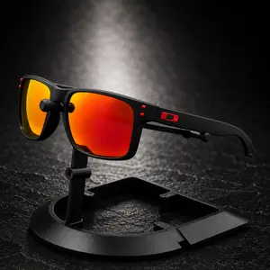 Black Polarized Sunglasses UV400 Outdoor Sport Driving Glasses