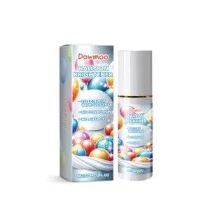 Dowmoo Balloon Brightener Spray - Shiny Glossy Finish, No Irritating Odor, Isopropyl Alcohol Formula, 100ml, Perfect for Balloon Decoration