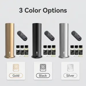 Smart Scent Diffuser,  Aromatherapy Machine，Waterless Scent Diffuser, Essential Oil Diffuser,Fragrance Aroma Humidifier，Aromatherapy Calm，natural herbal diffuser， and Home Scent Diffuser (Includes Remote Control and Three Bottles of Essential Oil)