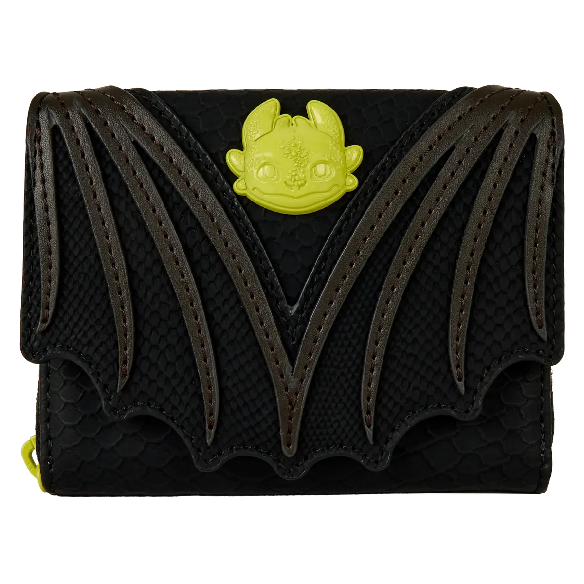 How To Train Your Dragon Night Fury Trifold Wallet
