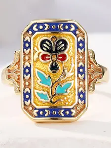 1 PC Simple Ring For Women For Wedding Engagement Party Jewelry Valentine's Day Gift