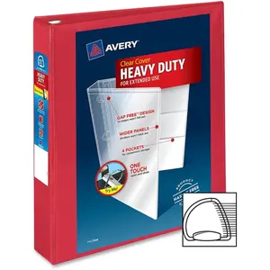Avery Heavy-Duty EZD Ring Reference View Binders, Custom Binders for Office Stationery & Supplies Needs, Custom Binder Binders