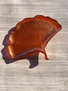 Metallic Botanical Trinket Tray Collection