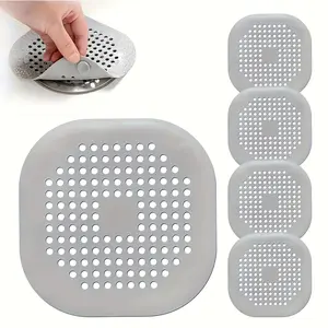 2pcs hair catcher, sink anti-clog filter, Universal Sink Stopper, bathtub shower drain stopper, silicone kitchen deodorizing plug, bathroom tool, Anti Clogging Drainage