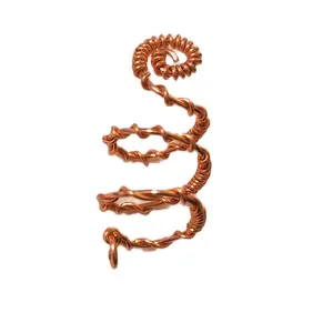 Copper Ring - Unique Spiral Design for Everyday Wear