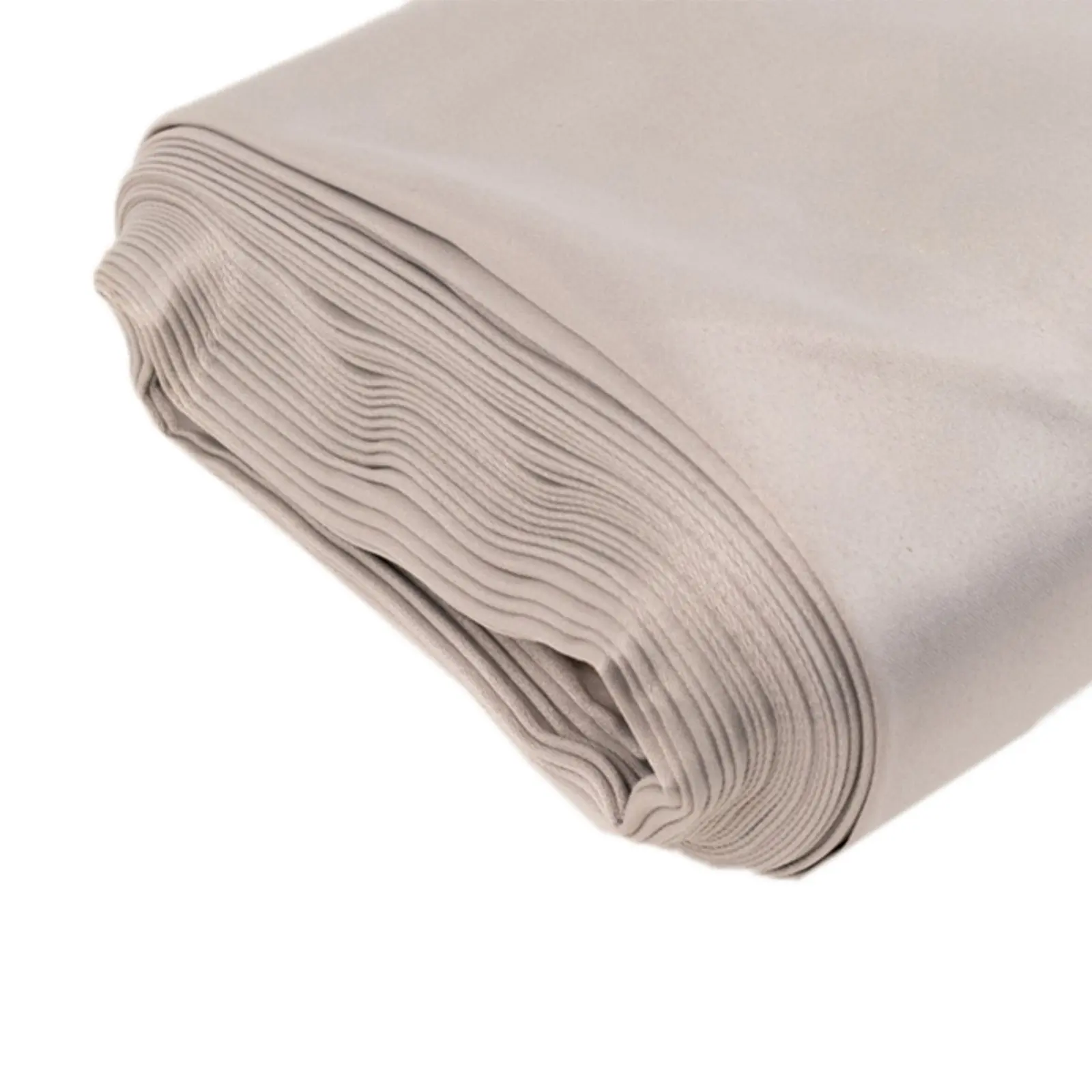 Silver Lamour Satin Fabric Bolt - Heavy Matte Satin Fabric by the Yard, 54"x10 Yards, Ideal for Dance, Costume Ideas, Accessories, Sewing, DIY Projects, Tablecloth, Clothing Accessories