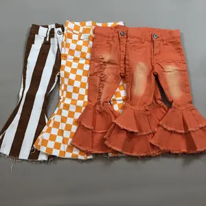 C Girl Halloween Jeans Bell Bottom Pant Fall Winter Pants