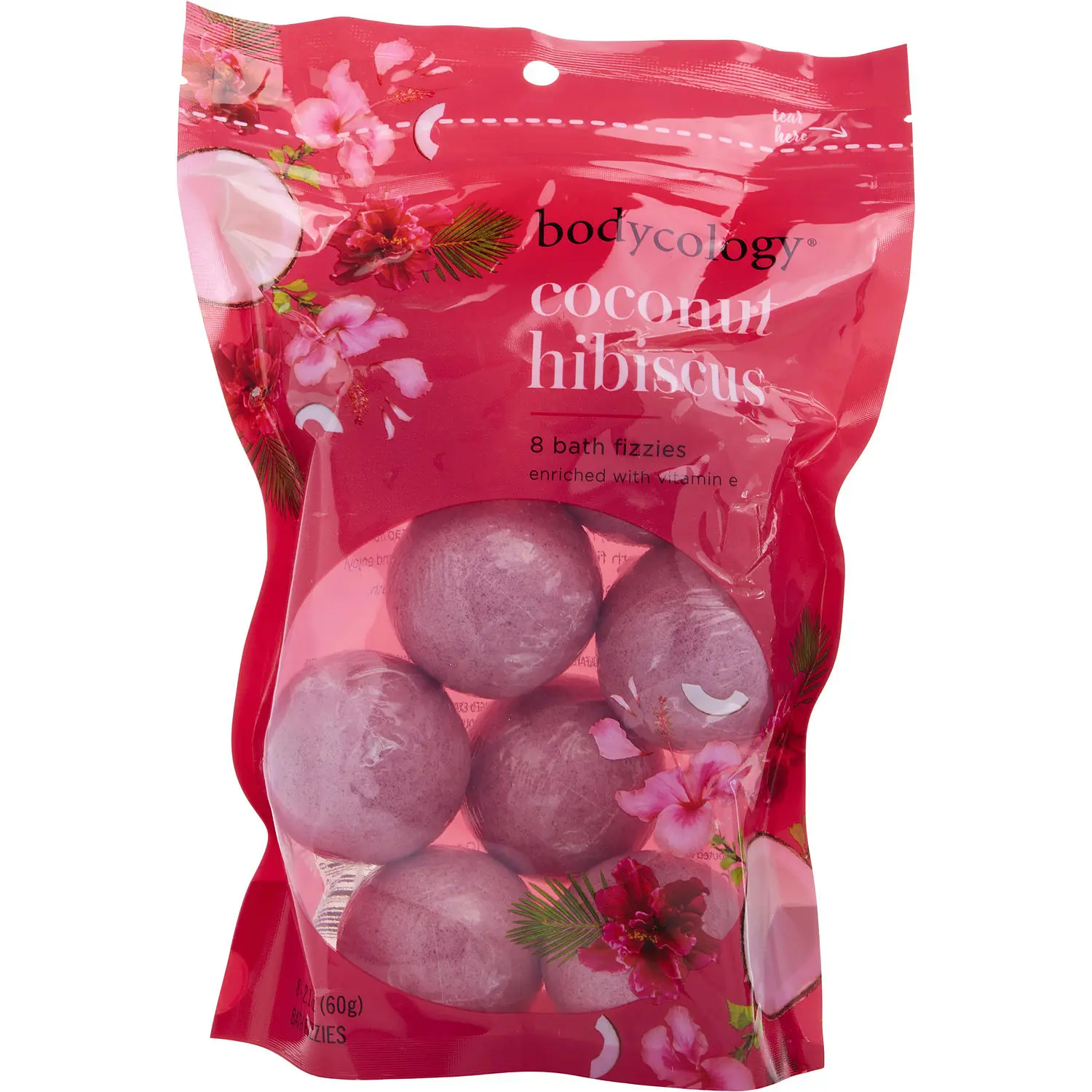 Bodycology Coconut Hibiscus By Bodycology Bath Fizzies (8 Count) For Women