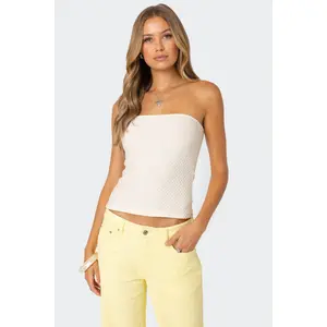 Albina Textured Tube Top Albina Textured Tube Top