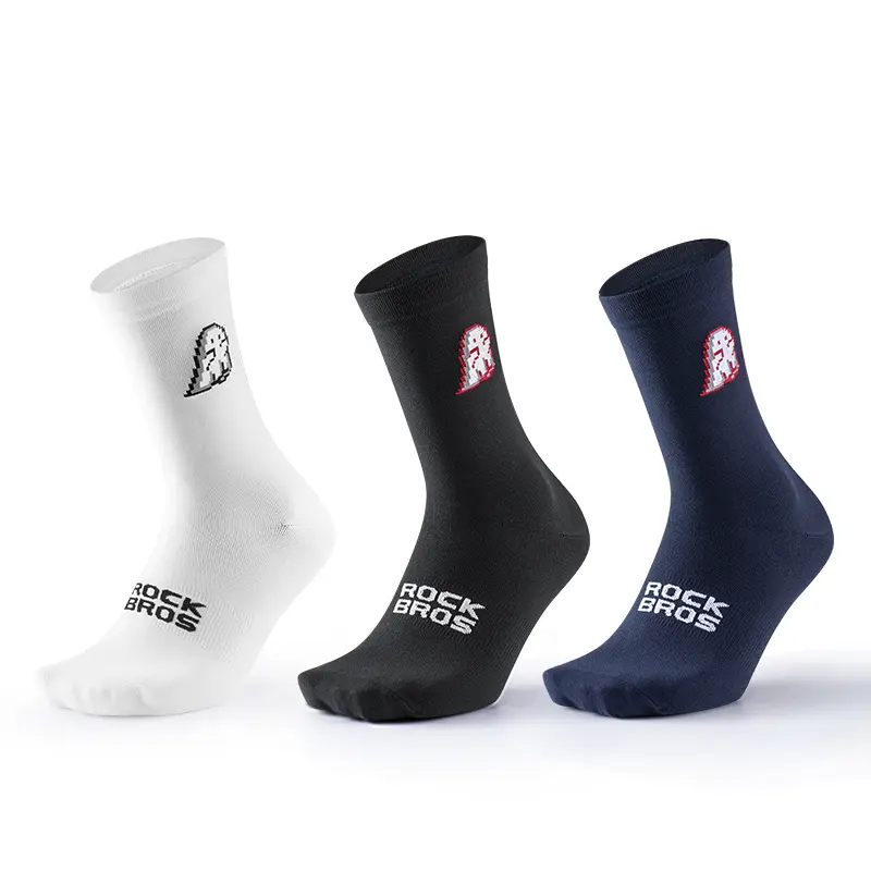 ROCKBROS Breathable Athletic Socks for Men-Women, Cute Cartoon Elasticity Sports Socks with Comfortable, Durable & Stylish Design
